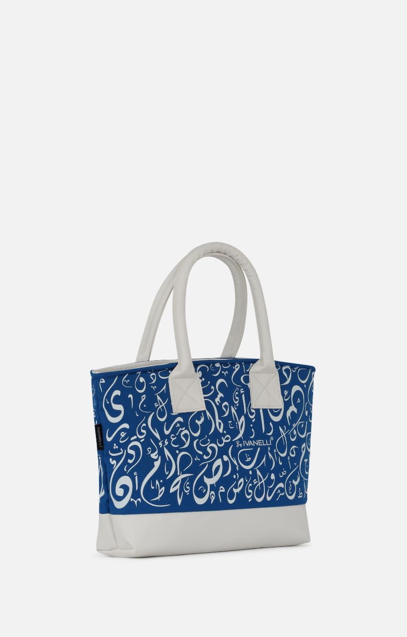 hand-bag-ivanelli-arabic-letter-calligraphy-blue-side