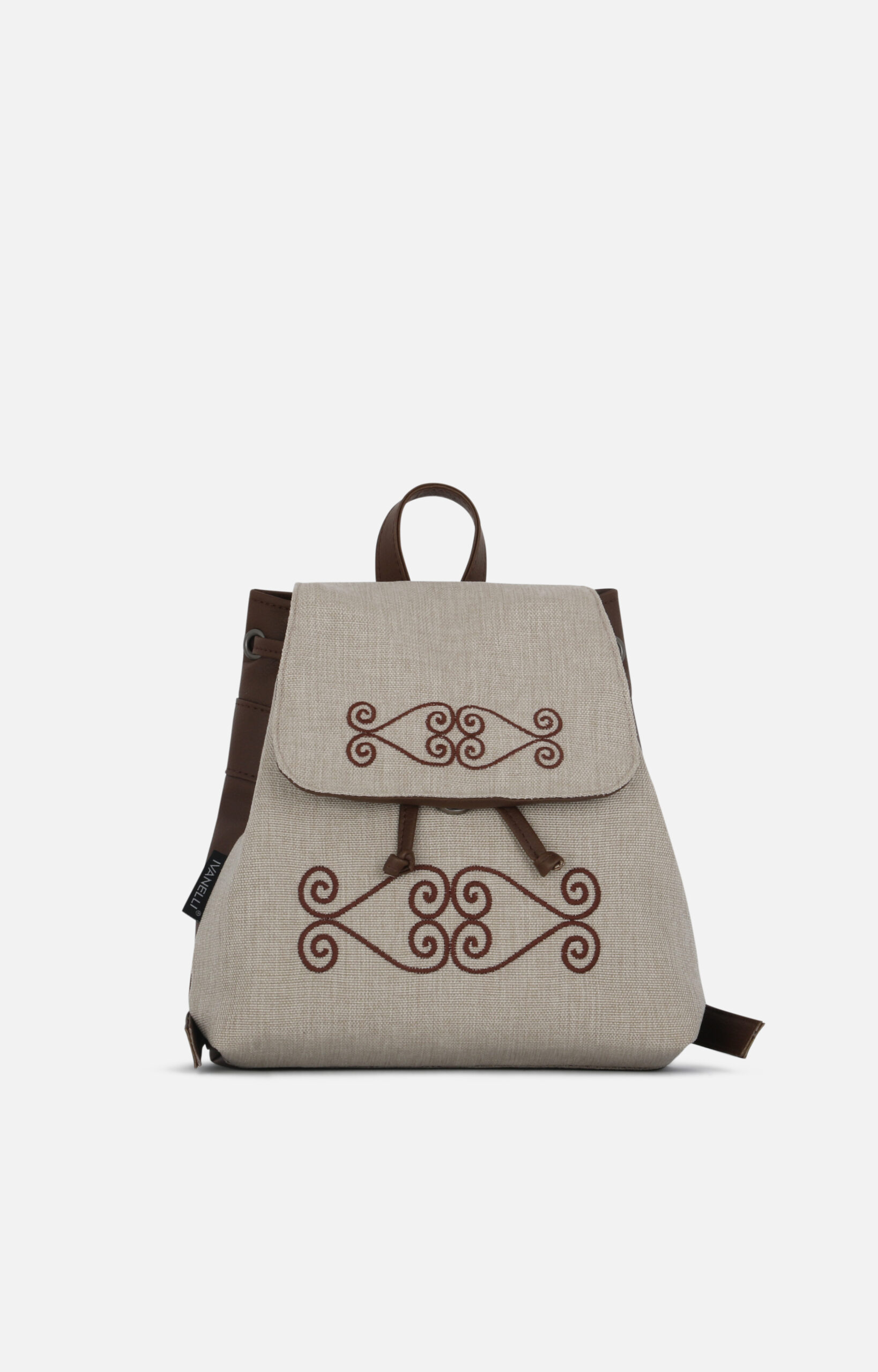 ivanelli-sweet-heart-back-pack-white-and-rainbow-brown-front
